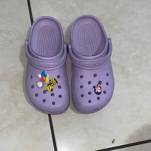 Crocs Kids Purple Clogs